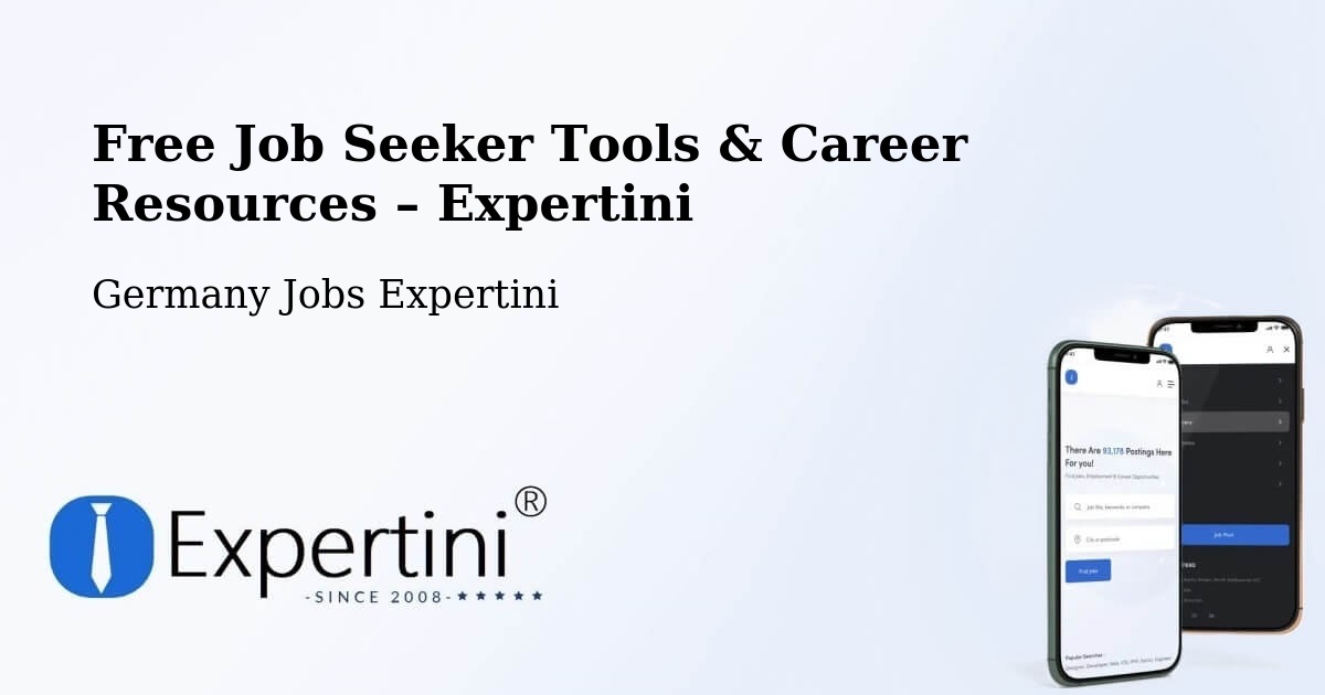 Free Job Seeker Tools & Career Resources – Östringen - Östringen, Germany Jobs Expertini
