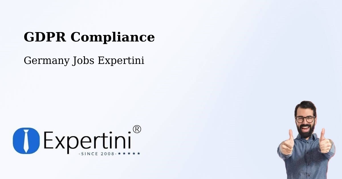 EU GDPR Compliance Statement – Östringen - Germany Jobs Expertini
