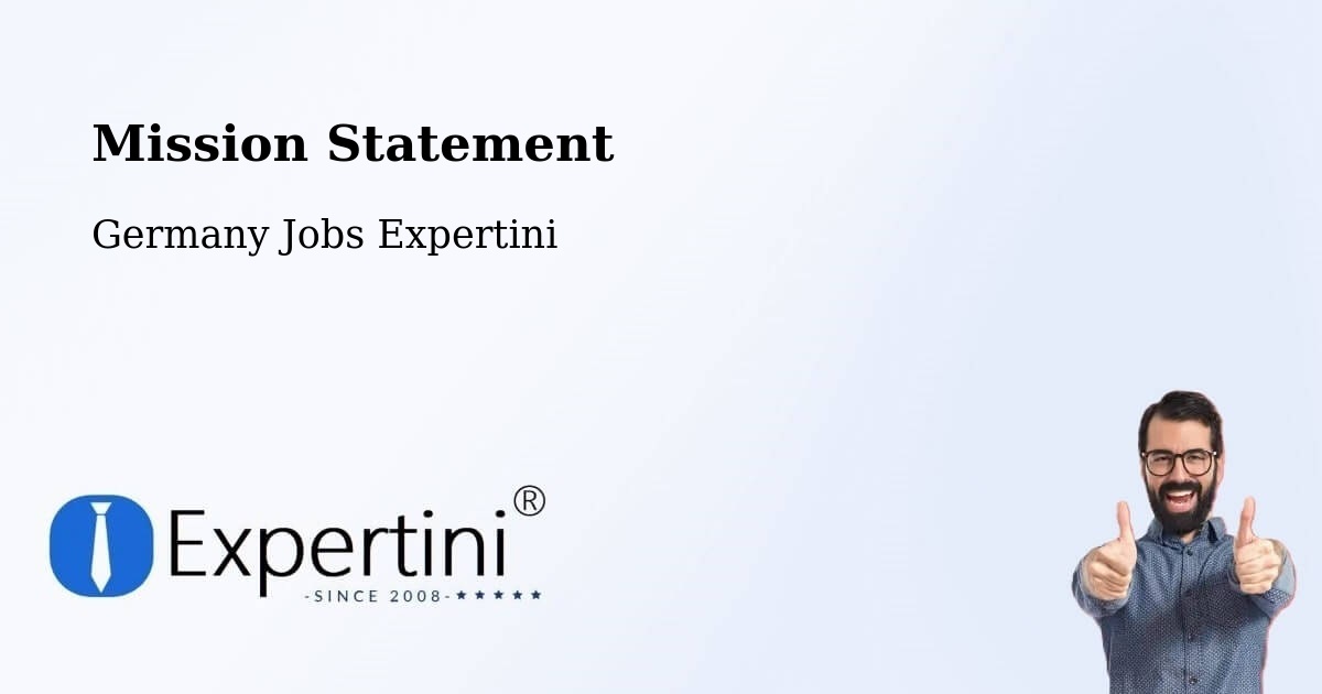 Corporate Mission – Östringen - Germany Jobs Expertini